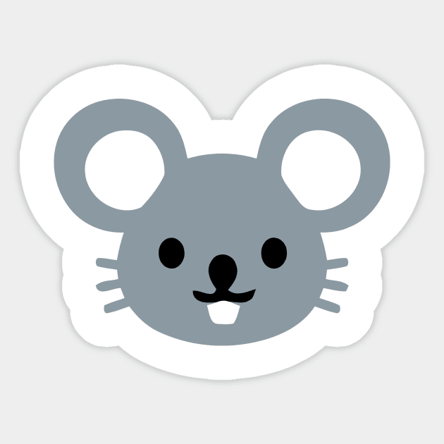 Mouse Face Emoticon Sticker by AnotherOne